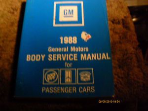 Gm 1988 general motors body service manual for passenger cars