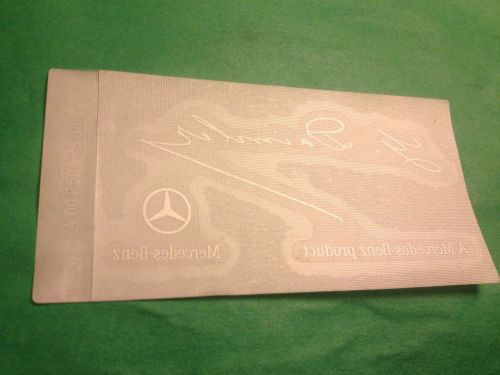 Mercedes benz g daimler signed clear windshield glass decal