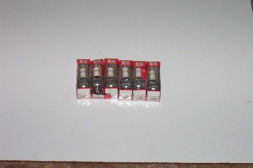 Lot of 6 champion f10 spark plugs nos