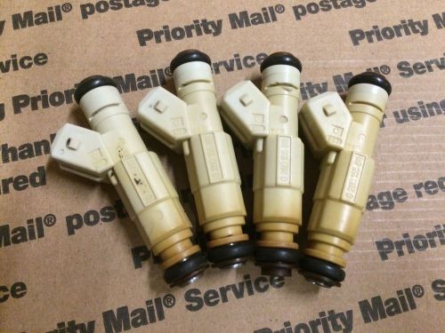 36lb fuel injectors fit vw audi ford bosch ev1 style 380cc 1.8t turbo 2.3l