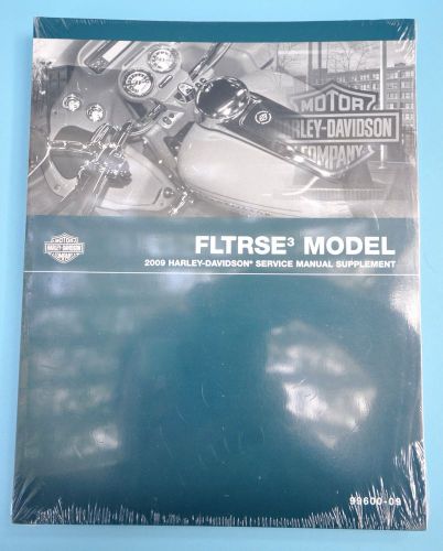 Harley davidson cvo road glide fltrse3 service manual supplement, p/n 99600-09