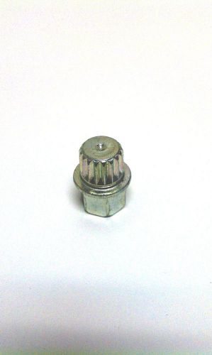 Vw &amp; audi wheel lock key # 6, with seventeen splines