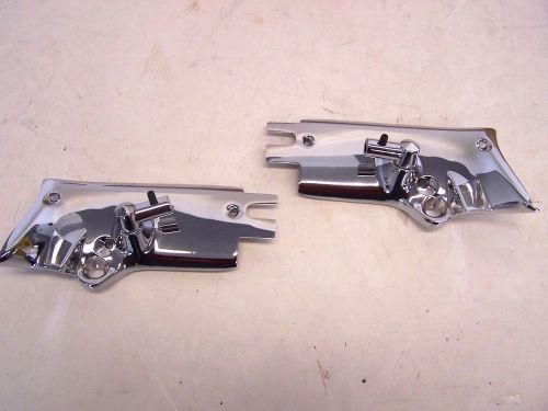 1965 1966 mustang convertible sun visor brackets, pair