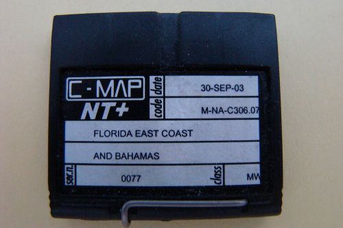 C-map nt+ chart card for florida east coast and bahamas