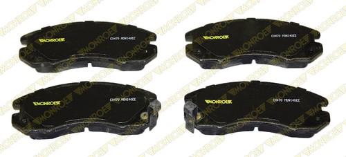 Monroe cx470 brake pad or shoe, front-monroe ceramics brake pad