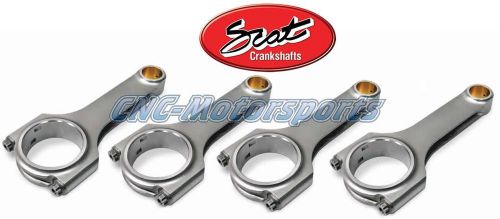 Vw jetta golf 2.0l aba 4cyl scat h beam connecting rods 3/8 arp bolts