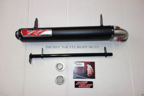 Polaris rzr 900 xp big gun evo u exhaust pipe muffler system slip-on 11-14 12-78