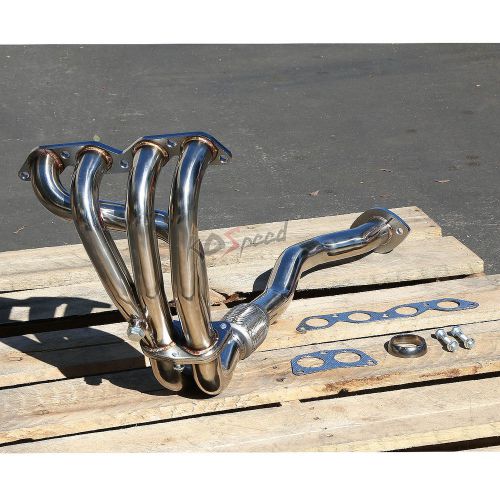 Ae101 1.6 stainless steel header exhaust manifold 93-97 toyota corolla 1.6 4a-fe