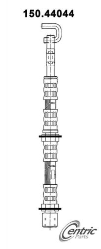 Clutch hydraulic hose centric 150.44044 fits 85-89 toyota mr2 1.6l-l4