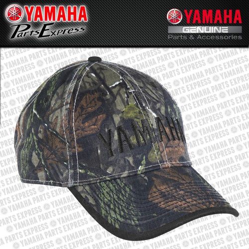 New genuine yamaha woods camo hat cap big bear grizzly kodiak crp-13hca-bk-ns