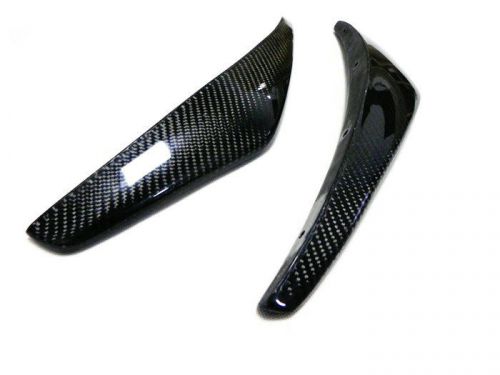 A++ front bumper canards for nissan nissmo 350z z33 fit version 2 carbon fiber