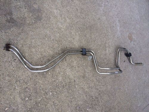 00 - 02 jaguar s-type transmission 4.0 oil cooler lines hoses xw43