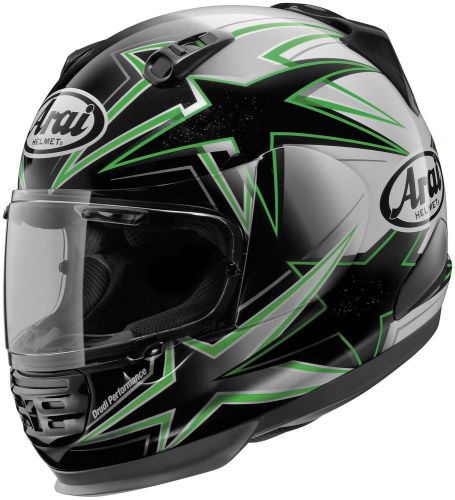 Arai defiant helmet asteroid green 2xs-3xl