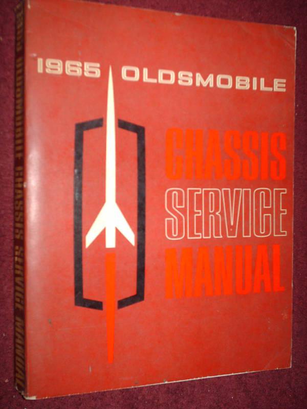 1965 oldsmobile shop book / service manual / original!!