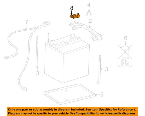 Toyota oem-battery terminal-positive term 9098205053