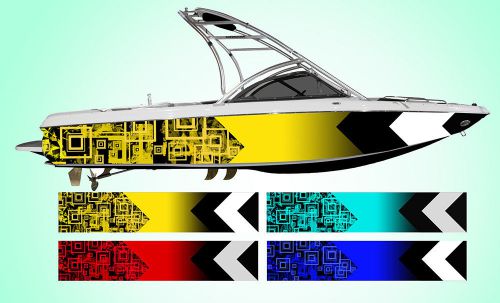 Fast forward custom boat wrap - customized to fit your boat