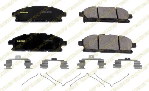 Monroe cx1552 brake pad or shoe, front-monroe ceramics brake pad