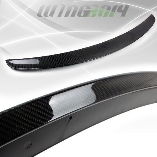 Carbon fiber oe type trunk spoiler lip 2010-2014 sonata yf model 4dr sedan