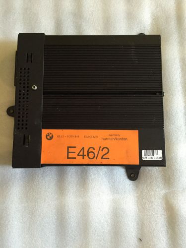 Bmw oem e46 rear harmon kardon amplifier speaker hifi sound audio system e46/2 |