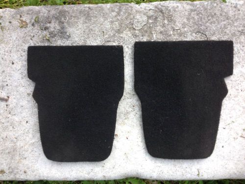 1992 camaro convertible rear seat belt back covers