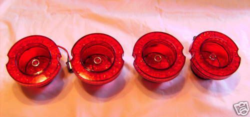 1968 dodge hemi charger led tail lights (set of 4) kool