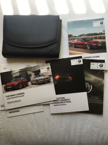 2014 bmw 3 series factory owners manual set and case