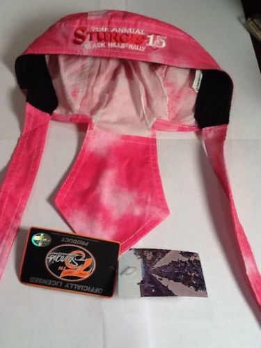 Sturgis 2015 nwt black hills rally bandana biker doo do du rag head wrap