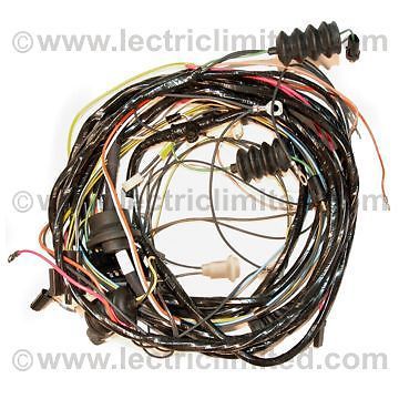 1972 corvette coupe rear lamp/body wire harness #vrh7200