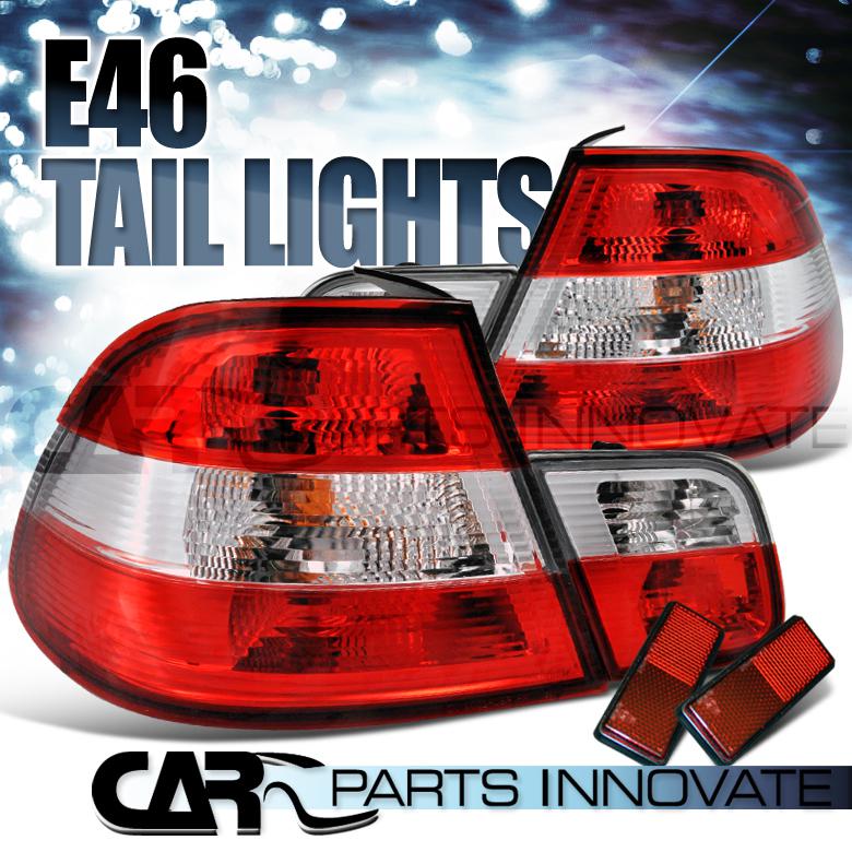 Sell 0003 BMW E46 3SERIES COUPE/M3 EURO TAIL LIGHTS LAMPS RED/CLEAR