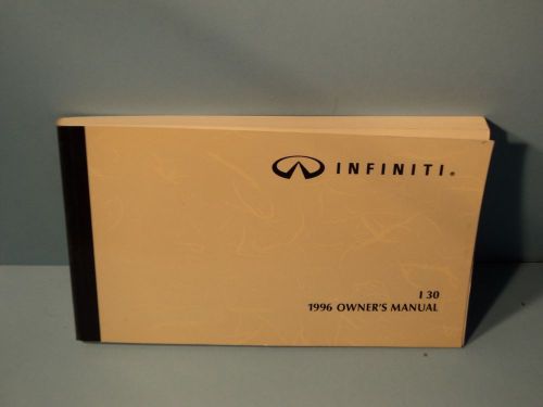 96 1996 infiniti i30 owners manual