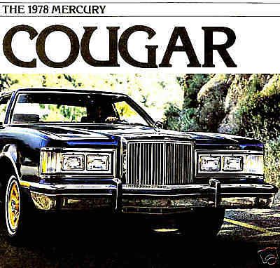 1978 mercury cougar brochure -cougar xr7-cougar brougham-mercury cougar