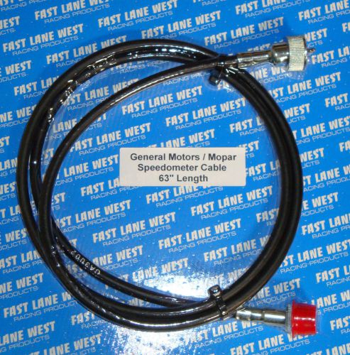 Gm and chrysler speedometer cable 63&#034;