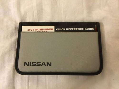 2004 nissan pathfinder/armada owners manual