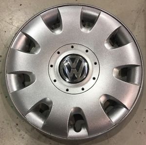 Oem 06-09 vw volkswagen golf gti rabbit &amp; 05-10 jetta 15&#034; hub cap used free s&amp;h