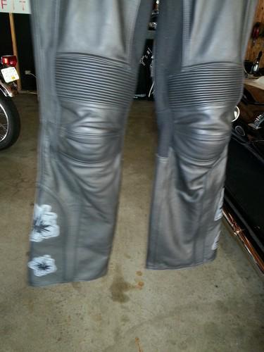 Joe rocket womans leather motorcycle pants