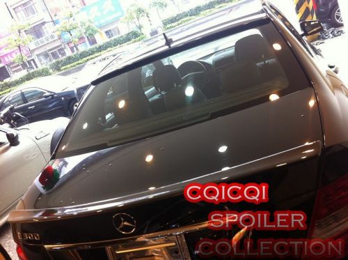 Painted benz 08~14 w204 c class sedan amg type trunk spoiler color-744 silver ◎