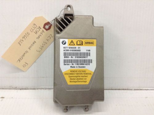 Bmw f01 f02 f07 740i 750i gt acsm air bag module controller computer 9266328