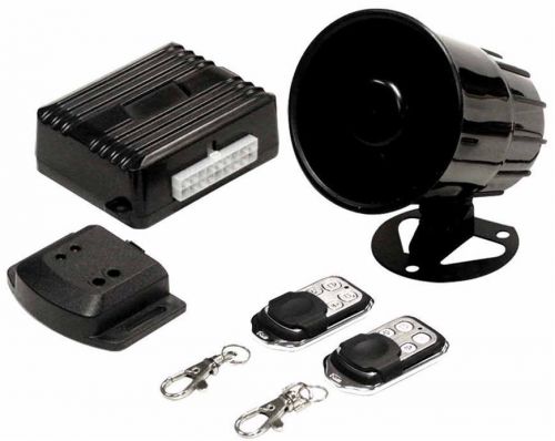 Nitro bmw-iw car alarm keyless entry security system+(2) 4 button remotes+sensor