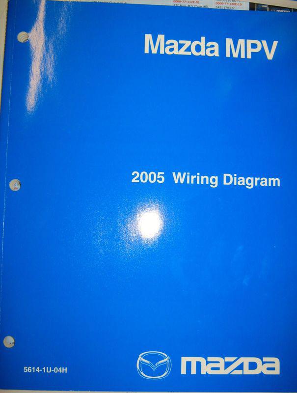 2005 mazda mpv wiring diagram manual