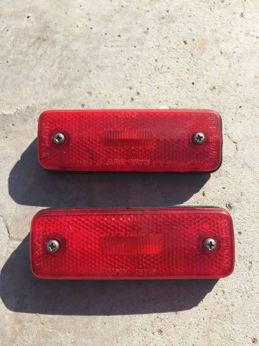 1985-1987toyota corolla gts/sr5 rear marker light red amber oem 85 87 ae86 hatch