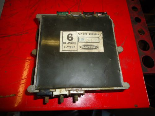 Mercury outboard 6 cylinder inline switch box assy 332-2986a21