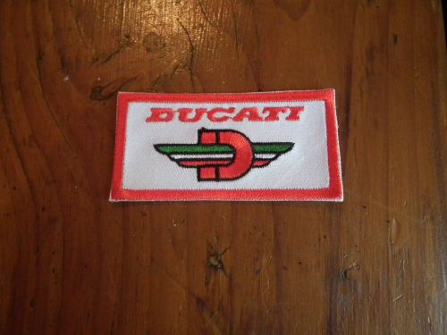 Cloth patch - ducati - iron/sew on patch