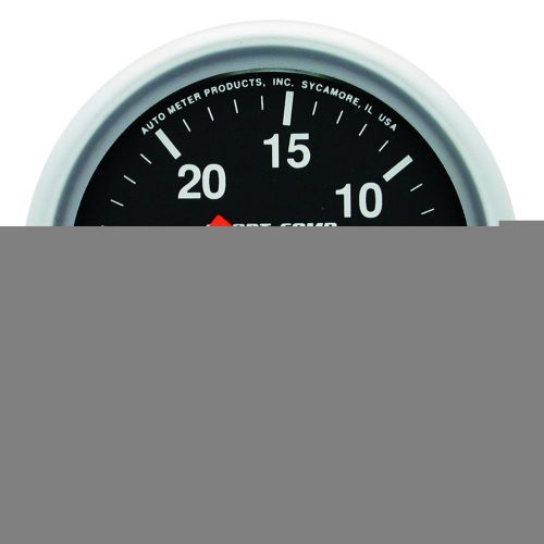 Auto meter 3484 vacuum pressure 30 inhg - sport comp