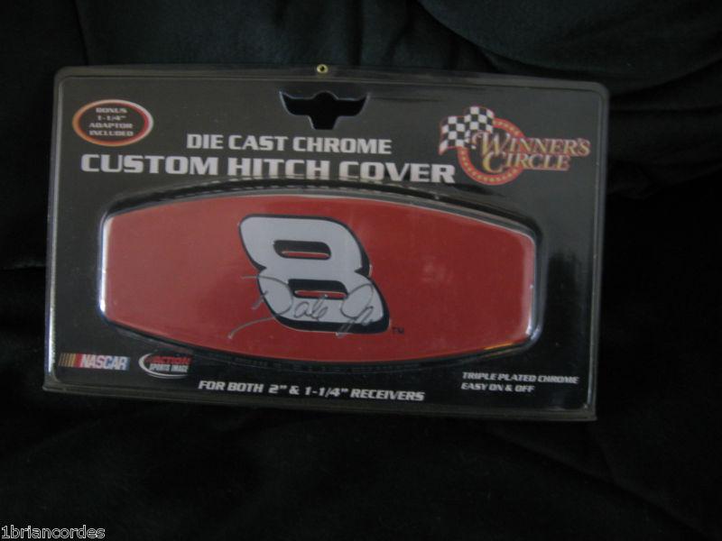 Dale earnhardt jr tow hitch chrome cover