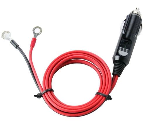 European plug cigarette lighter adapter power supply 10ft cord for car inverter