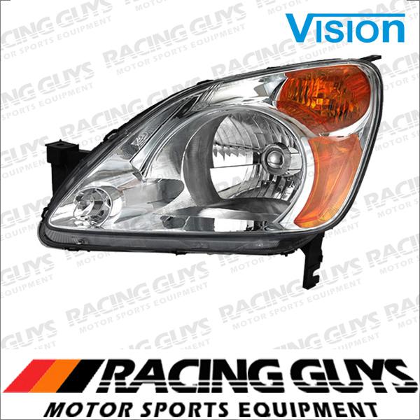 Lt head light clear lense driver assembly 02-04 honda crv cr-v