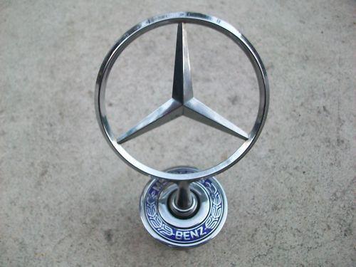 Mercedes benz hood ornament emblem nice oem 