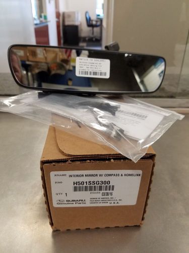 2017 subaru forester  auto-dimming homelink mirror w/ compass - h501ssg300