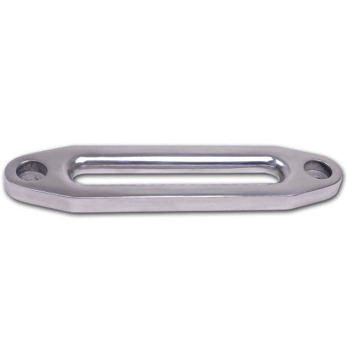 Universal 10&#034; aluminum hawse winch fairlead for synthetic winch rope winches suv