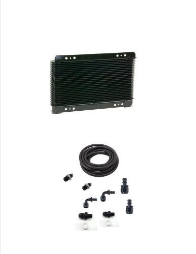 Automatic transmission cooler line kit -6an push lok hose th350 400 super cooler